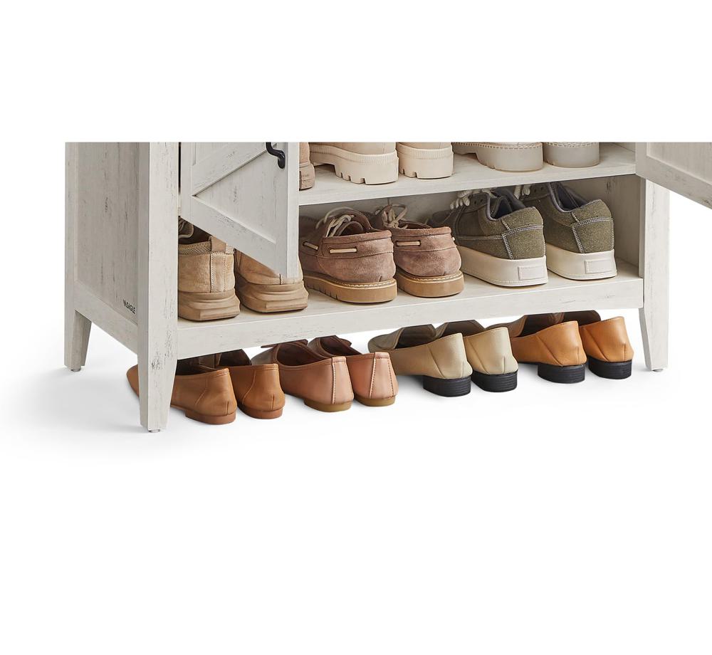 Amazon.com: VASAGLE LIRY Collection - Shoe Cabinet, 3-Tier Storage